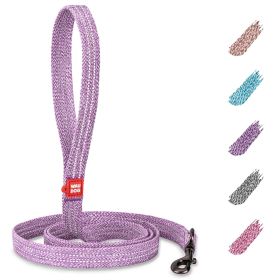 Recycled Cotton Dog Leash 1in - 6 Ft Eco Friendly Collar for Small Medium Large Dogs Reflective Dog Leash Strong Leashes Recycled Cotton Dog Leash 1in - 6 Ft Eco Friendly Collar for Small Medium Large Dogs Reflective Dog Leash Strong Leashes